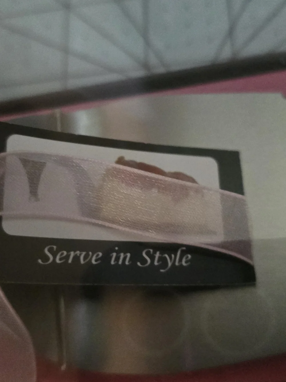 Black Stainless Steel High Heel Cake Server